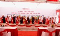 Honda Vietnam starts construction of third factory in Hanam province